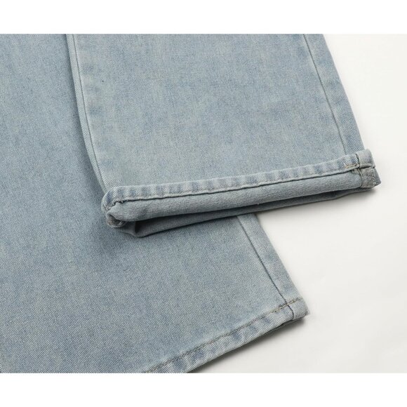 Cute Star Y2K Cargo Jeans - Comfortable High Waist Style for Daily Wear - Picture 4 of 6